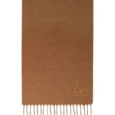 Шерстяной шарф с монограммой