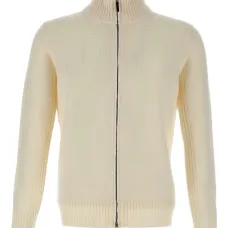 Кардиган в рубчик на молнии