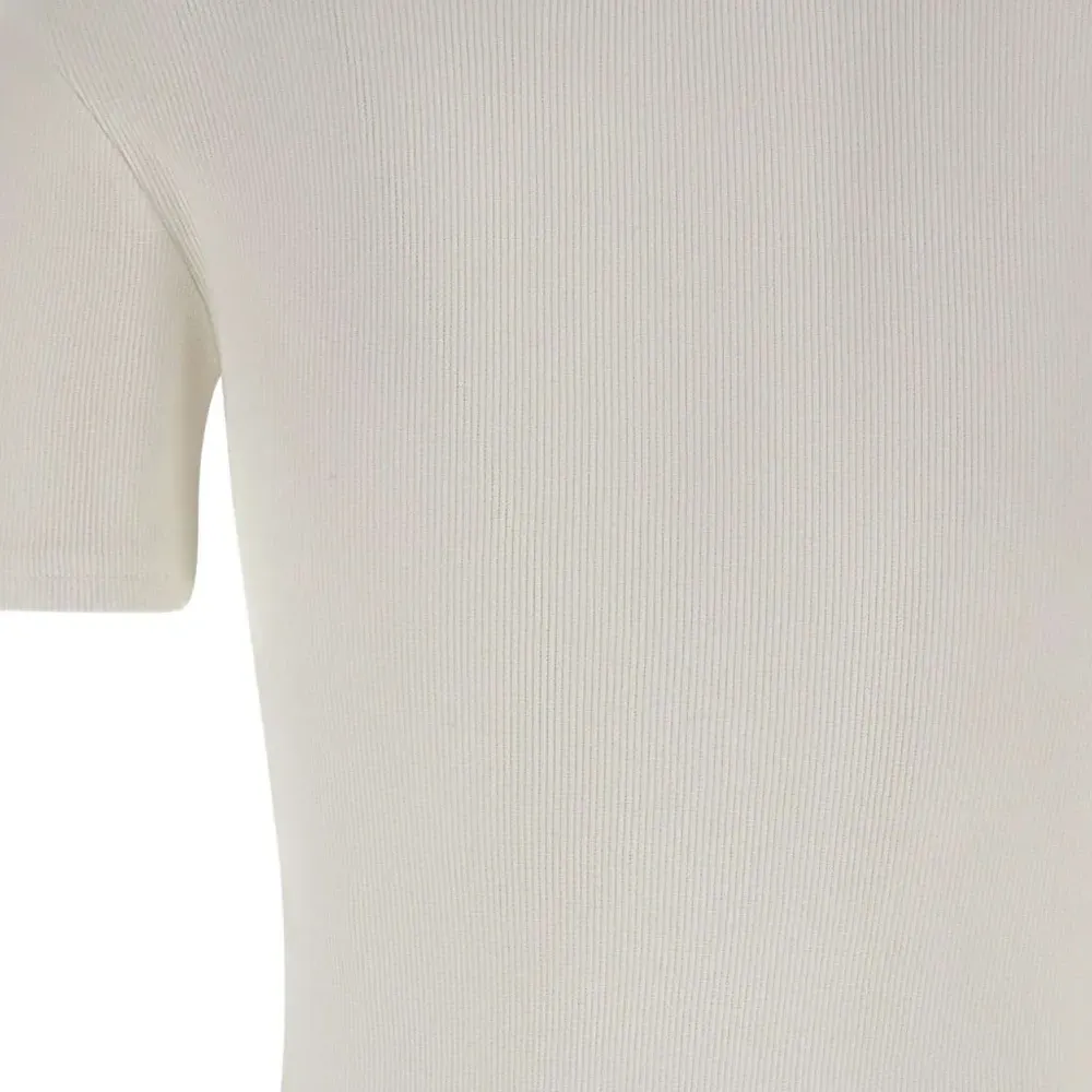 Боди в рубчик с декором Orb