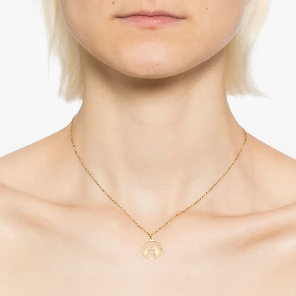 Колье с подвеской