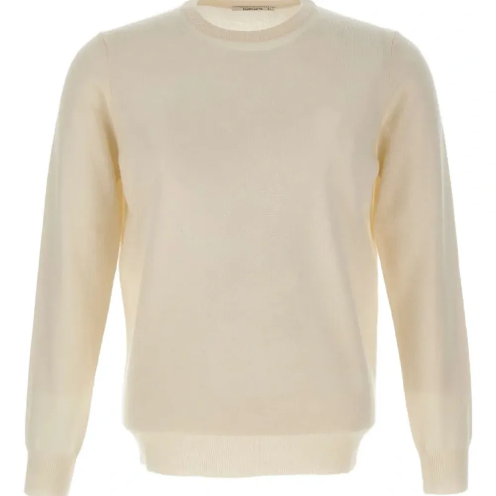 Кашемировый свитер с отделкой в рубчик