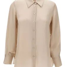 Креповая рубашка на пуговицах Креповая рубашка на пуговицах