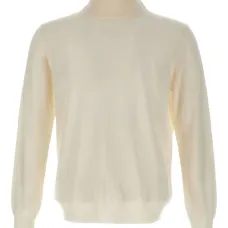 Свитер с высоким воротником и манжетами в рубчик Свитер с высоким воротником и манжетами в рубчик