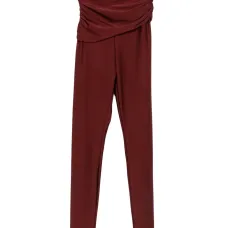 Брюки с присборенной отделкой Брюки с присборенной отделкой