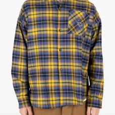 Клетчатая рубашка Over Sunny с карманом