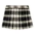 Клетчатая юбка со складками