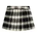 Клетчатая юбка со складками