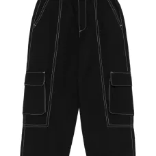 Брюки карго с контрастной строчкой Брюки карго с контрастной строчкой