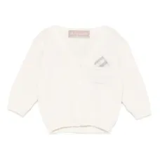 Кардиган с клетчатым карманом