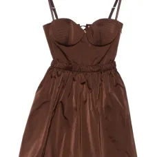 Мини-платье корсетного кроя