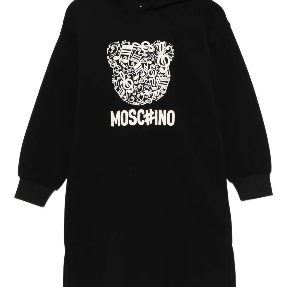 Платье-худи с длинными рукавами