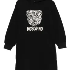 Платье-худи с длинными рукавами