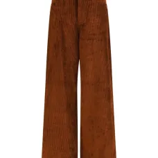 Вельветовые брюки широкого кроя Вельветовые брюки широкого кроя