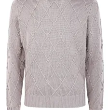 Свитер из мериносовой шерсти с узором