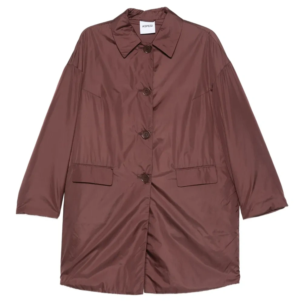 Пальто на пуговицах