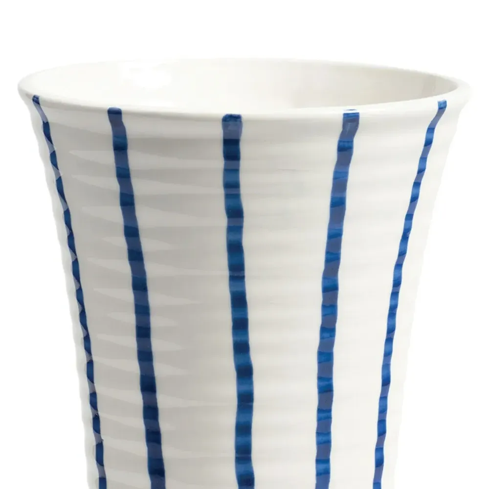 Ваза в полоску (19 x 37.5 см)