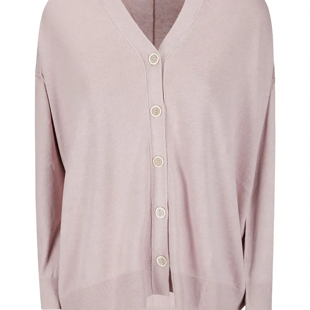 Кардиган с V-образным вырезом