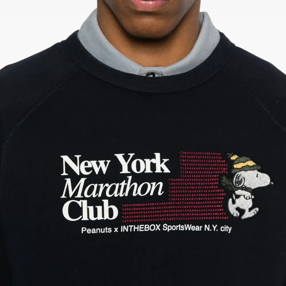 Толстовка с вышивкой из коллаборации с Peanuts Толстовка с вышивкой из коллаборации с Peanuts