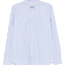 Рубашка в тонкую полоску