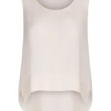 Топ с закругленным подолом