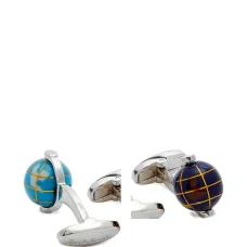 Запонки в виде глобуса Запонки в виде глобуса