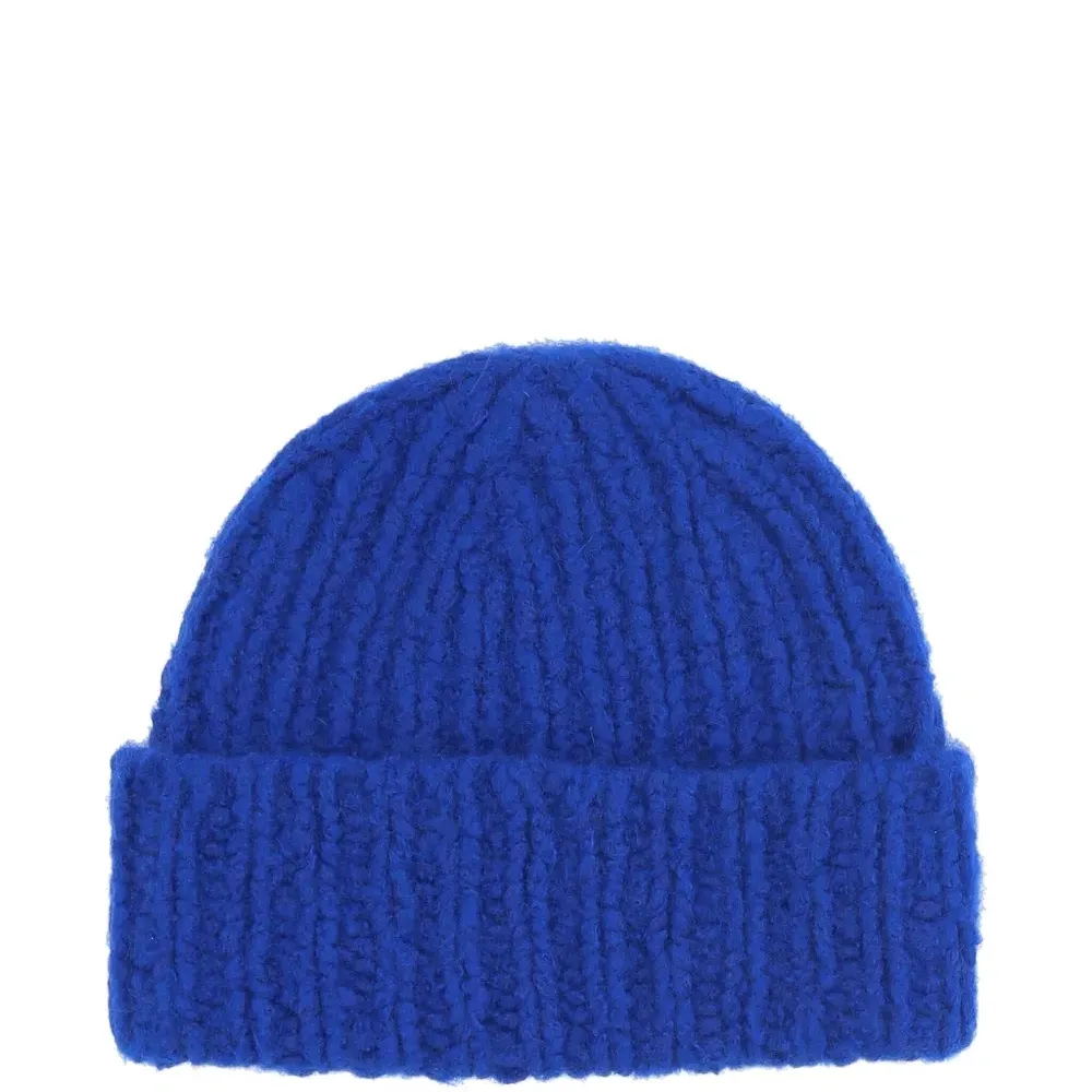 Шапка бини в рубчик