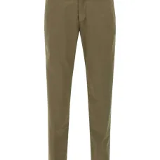 Брюки прямого кроя с манжетами