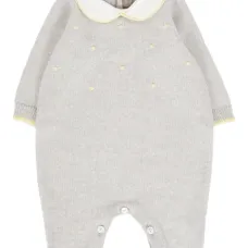 Шерстяной комбинезон с закругленным носком