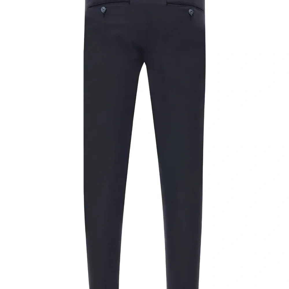 Брюки прямого кроя с манжетами