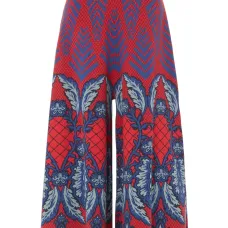 Брюки с узором шеврон Брюки с узором шеврон