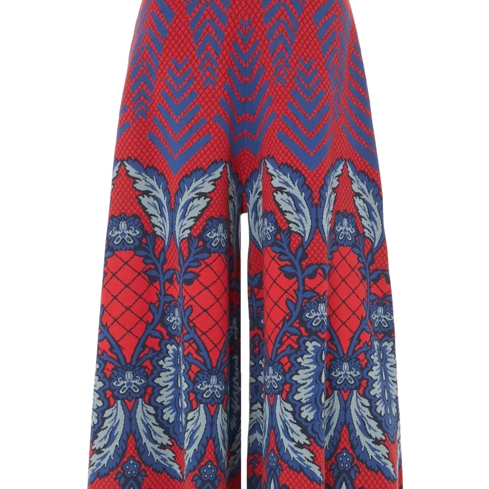 Брюки с узором шеврон