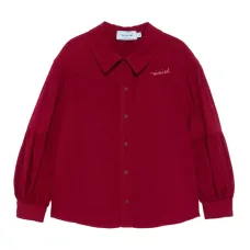 Рубашка с вышитым логотипом