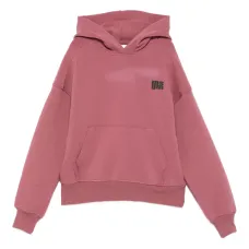 Худи с карманом-муфтой и логотипом