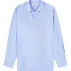 Полосатая рубашка с длинными рукавами