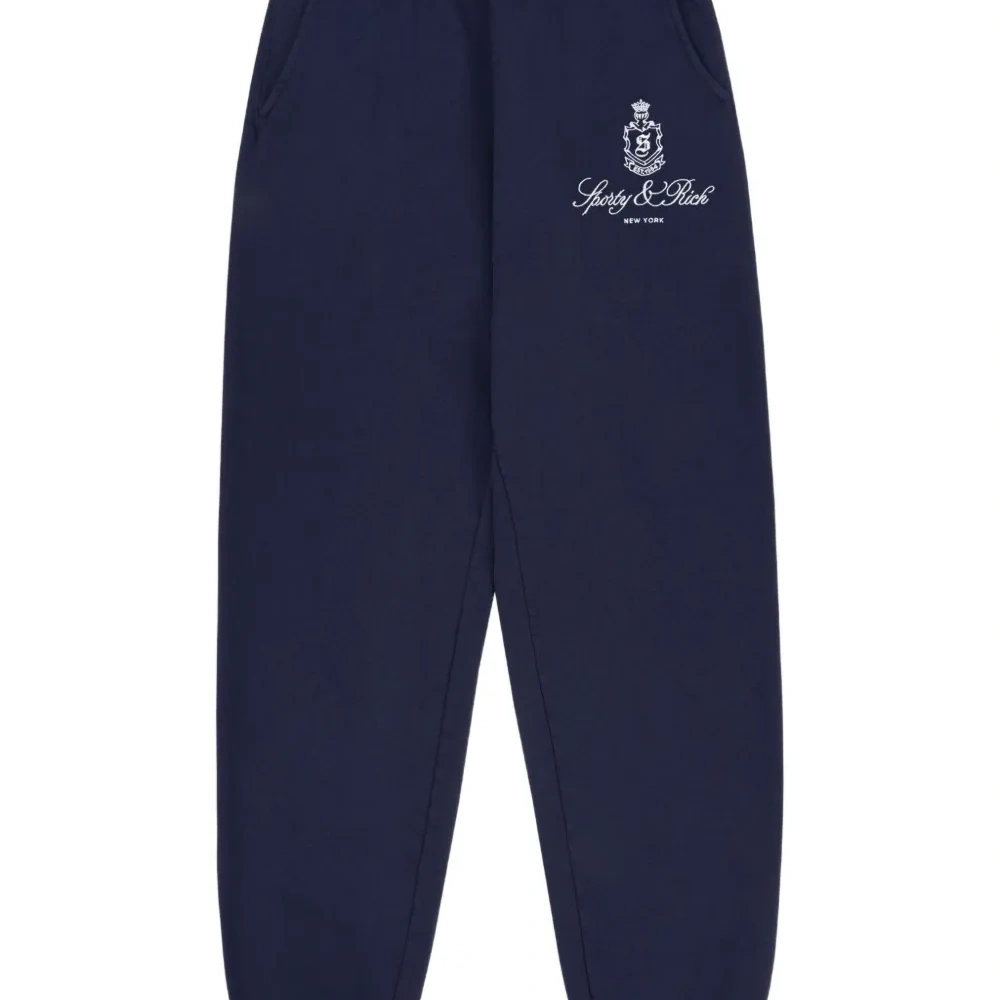 Спортивные брюки с вышитым логотипом