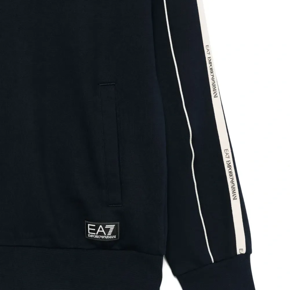 Худи с контрастными полосками