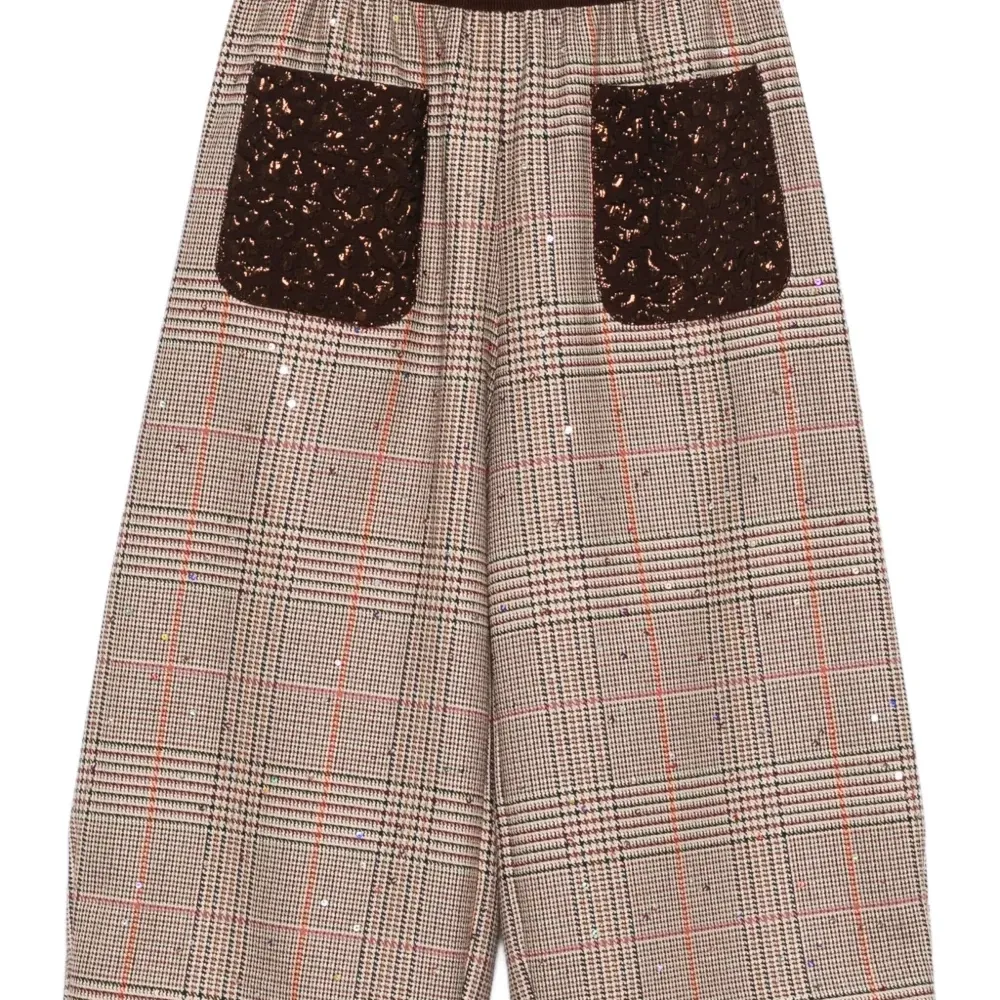 Брюки в клетку