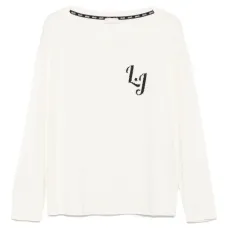 Топ с длинными рукавами и логотипом