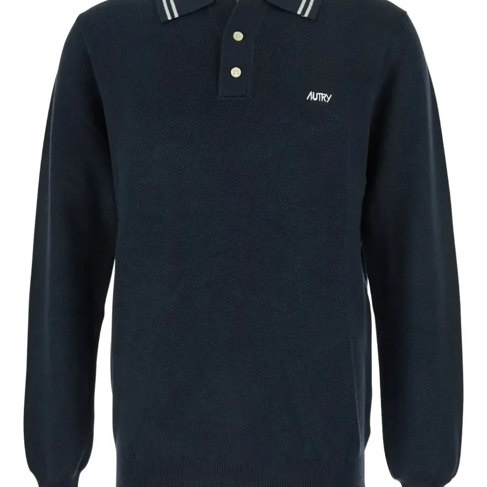 Рубашка поло с длинными рукавами и логотипом Рубашка поло с длинными рукавами и логотипом