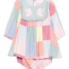 Платье в технике пэчворк