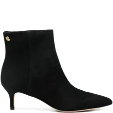 Замшевые ботинки