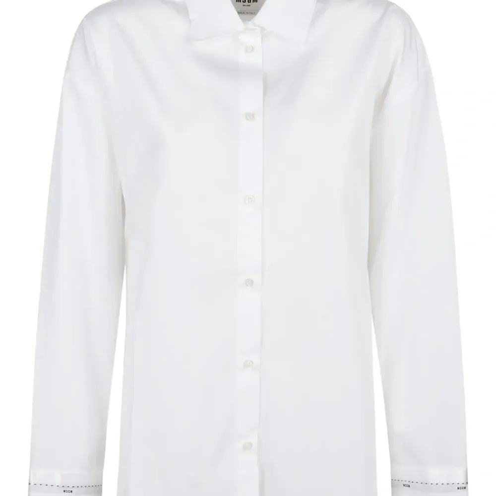 Рубашка с длинными рукавами и логотипом