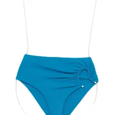 Плавки-бикини с высокой талией и кольцом