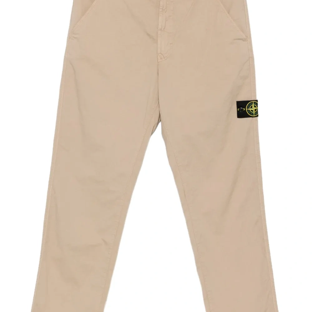 Брюки с накладным карманом и логотипом