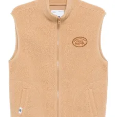 Жилет с вышитым логотипом