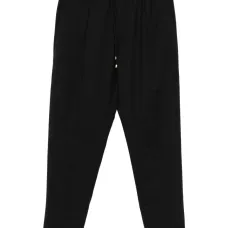 Брюки с кулиской и складками