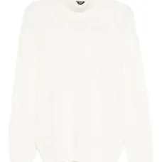 Свитер фактурной вязки