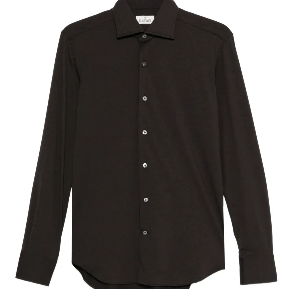 Рубашка с длинными рукавами на пуговицах