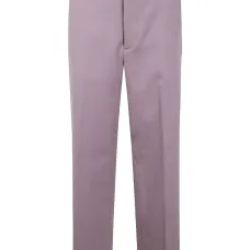 Шерстяные брюки на пуговицах