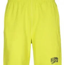 Спортивные шорты с эластичным поясом и логотипом Спортивные шорты с эластичным поясом и логотипом